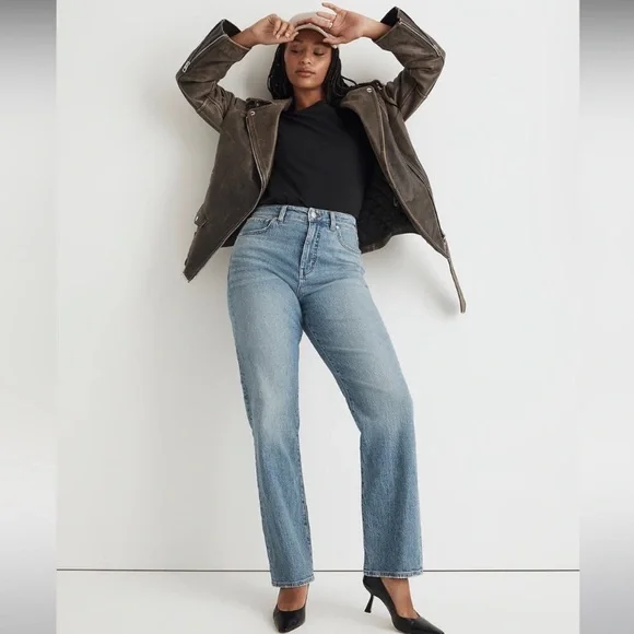 Madewell High-Rise Straight Leg Women’s Jeans - Picture 1 of 7